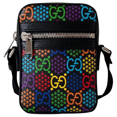 psychedelic gucci purse